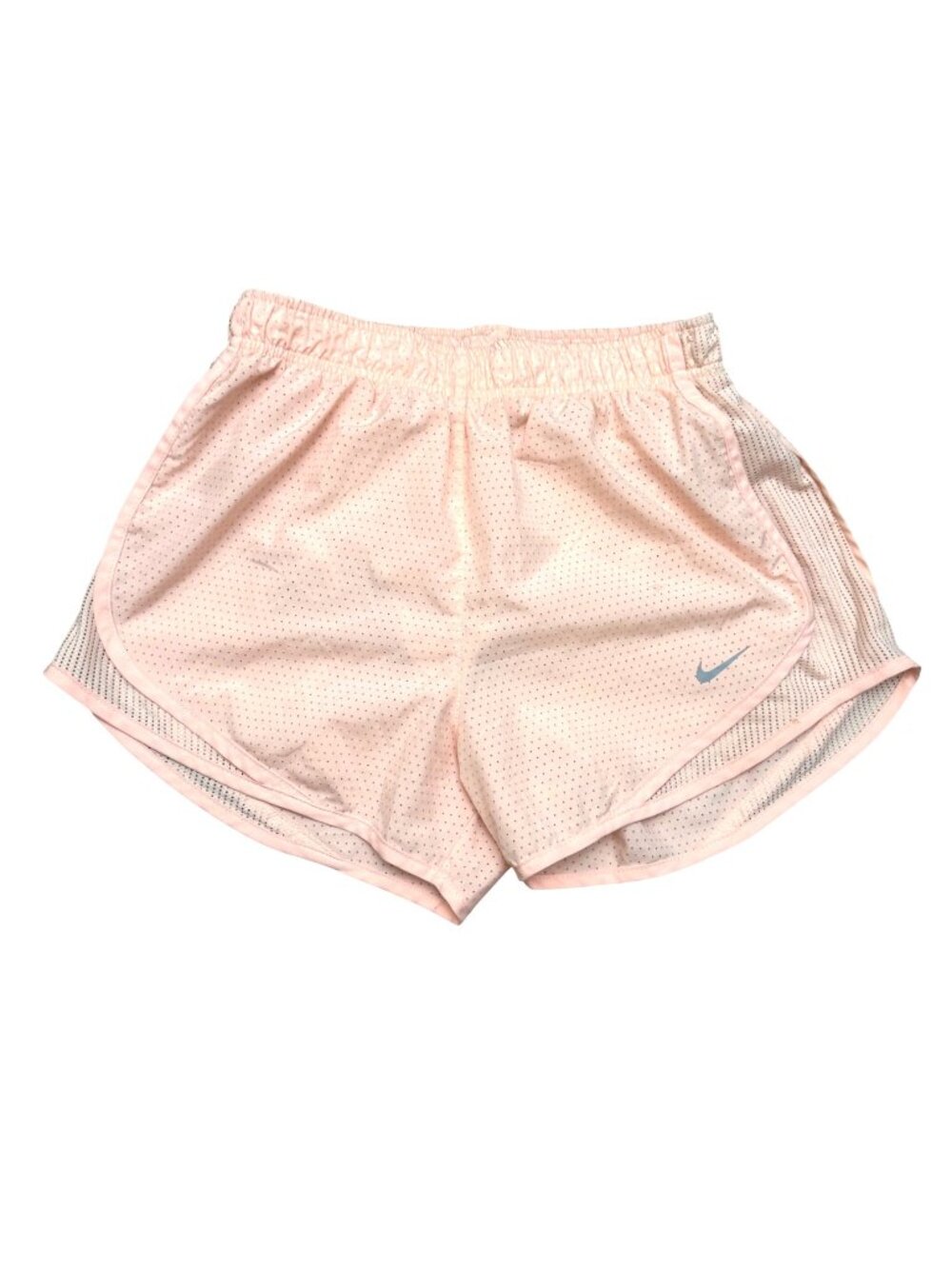 Nike Dri-Fit Women's Running Shorts S Light Pink Tempo Cool High Waist Athletic